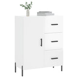 Sideboard High Gloss White 69.5x34x90 cm Engineered Wood 827926