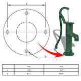 ZNTS Garden Water Pump with Stand 270167