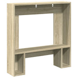 Fireplace Surround Sonoma Oak 81x18x82 cm Engineered Wood 854600
