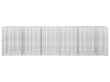 Gabion with 3.5 mm Wire and 5x2.5 cm Mesh 550x30x200 cm 3461813