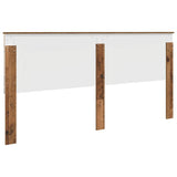 Headboard with Headboard Old Wood 200 cm Engineered wood 887723