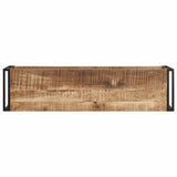 TV Cabinet 120x30x40 cm Rough Mango Wood 320679