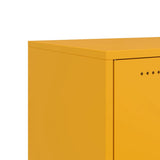 TV Cabinet Mustard Yellow 100.5x39x43.5 cm Steel 846647