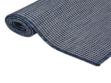 Outdoor Flatweave Rug 140x200 cm Blue 340796
