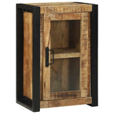 Bathroom Furniture Set with Shelf 4 pcs Brown Solid Mango Wood 3305696