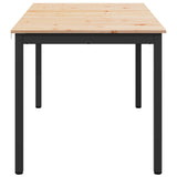 Dining Table Natural 180 x 90 x 75 cm Solid Pine Wood 892793