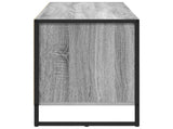 TV Cabinet Grey Sonoma 100 x 36 x 49.5 cm Engineered Wood 886621