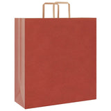 Paper Bags 250 pcs with Handles Red 45x17x48 cm 4101989