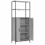 Highboard Grey Sonoma 65 x 33 x 161 cm Engineered Wood 8013875