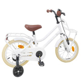 Kids Bike 12 Inches for 2-4 Years Old White 42009175