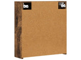 Bathroom Mirror Cabinet Smoked Oak 50 x 14.5 x 70 cm 889043