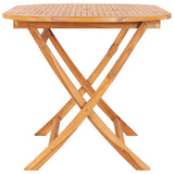 Garden Table And Chair Natural Teak 48999