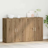 Sideboard 2 pcs Artisan Oak 60 x 31 x 70 cm Engineered Wood 3365551
