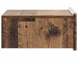 Wall-Mounted Bedside Cabinet 2 pcs Old Wood 49 x 34.5 x 24 cm 898292