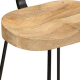 Bar Stools 2 pcs 49x43x88 cm Solid Wood Mango 4013522