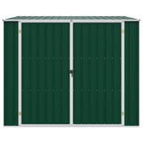 Garden Shed Green 195x198x159 cm Galvanised Steel 46253