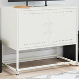 TV Cabinet White 68.5x39x60.5 cm Steel 846475