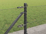 Welded Wire Fence with Concrete Base 25 x 0.6 m 3353649
