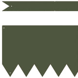 Lawn Edging 10 pcs Olive Green 100 x 0.05 x 20 cm 865955