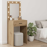 Dressing Table Artisan Oak 50 x 41 x 135 cm Engineered Wood 865045