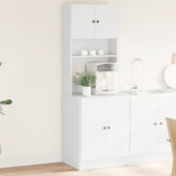 Kitchen Cabinet White 60x50x180 cm Engineered Wood 3276637