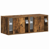 TV Wall Cabinet Wall-mounted 2 pcs Smoked Oak 39 x 31 x 29.5 cm 892180