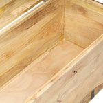 ZNTS Chest 90x40x40 cm Solid Mango Wood 289634