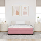 ZNTS Pink 160 x 200 cm Velvet 3398706