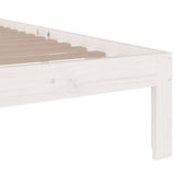 Bed Frame without Mattress White 90x190cm Single 814720