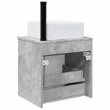 Wall-mounted Sink Vanity Concrete Grey 49 x 41 x 63 cm 890565