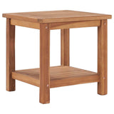 48979 Coffee Table 45x45x45 cm Solid Teak Wood