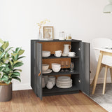 Sideboard Grey 65,5x40x75 cm Solid Wood Pine 820119