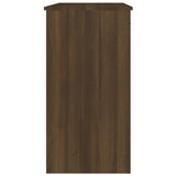 Desk Brown Oak 80x40x75 cm Engineered Wood 815476