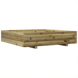 Garden Planter 110x110x26.5 cm Impregnated Wood Pine 847327