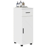 Bathroom Cabinet with Drawer High Gloss White 30 x 35 x 80 cm 883328