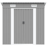 Garden Shed Grey Metal 42982