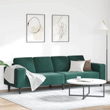 Living Room Couch Dark Green 250 x 77 x 76 cm 3335093