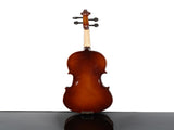 New 1/4 Acoustic Violin Case Bow Rosin Natural 26585727