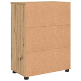 Bathroom Cabinet with Storage Artisan Oak 60 x 35 x 80 cm 883313