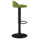 Bar Stools 2 pcs Light Green Velvet 333603