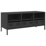 TV Cabinet Black 101.5x39x43.5 cm Cold-rolled Steel 851322