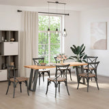 Console Table Legs U-Shaped 2 pcs Anthracite 38x cm Steel 4012782