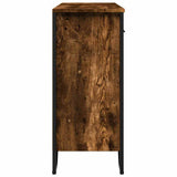 Sideboard Smoked Oak 97x32.5x74.5 cm Engineered Wood 848561