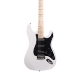 GST Stylish Electric Guitar Kit with Black Pickguard White 87751298