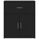 Sideboard Black 60x31x70 cm Engineered Wood 840465