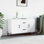 ZNTS Sideboard White 100x36x60 cm Engineered Wood 828180