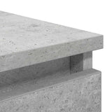 Sideboard with Drawers Concrete Grey 37.5x35x99 cm Engineered Wood 861763