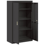 Storage Cabinet Black 80 x 40 x140 cm Steel 3406178