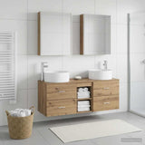 Bathroom Furniture Set 5 pcs Artisan Oak 3407094