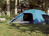Camping Tent Dome 4-Person Blue Waterproof 94720